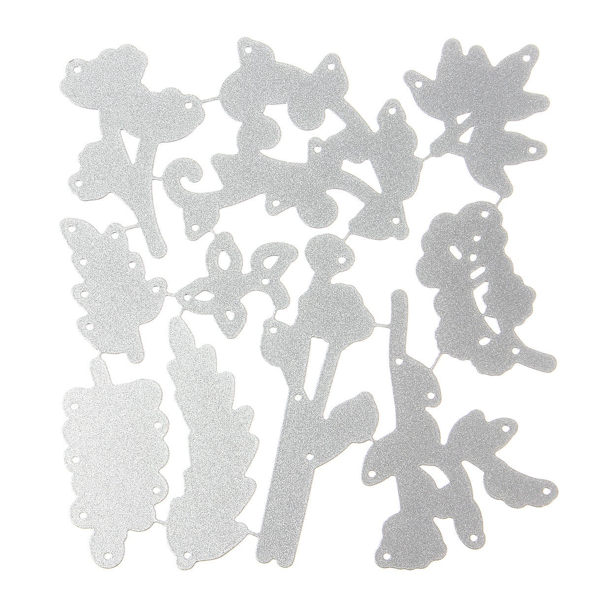 10-in-1 Maple Leaf Cutting Dies for DIY Scrapbook and Photo Crafts