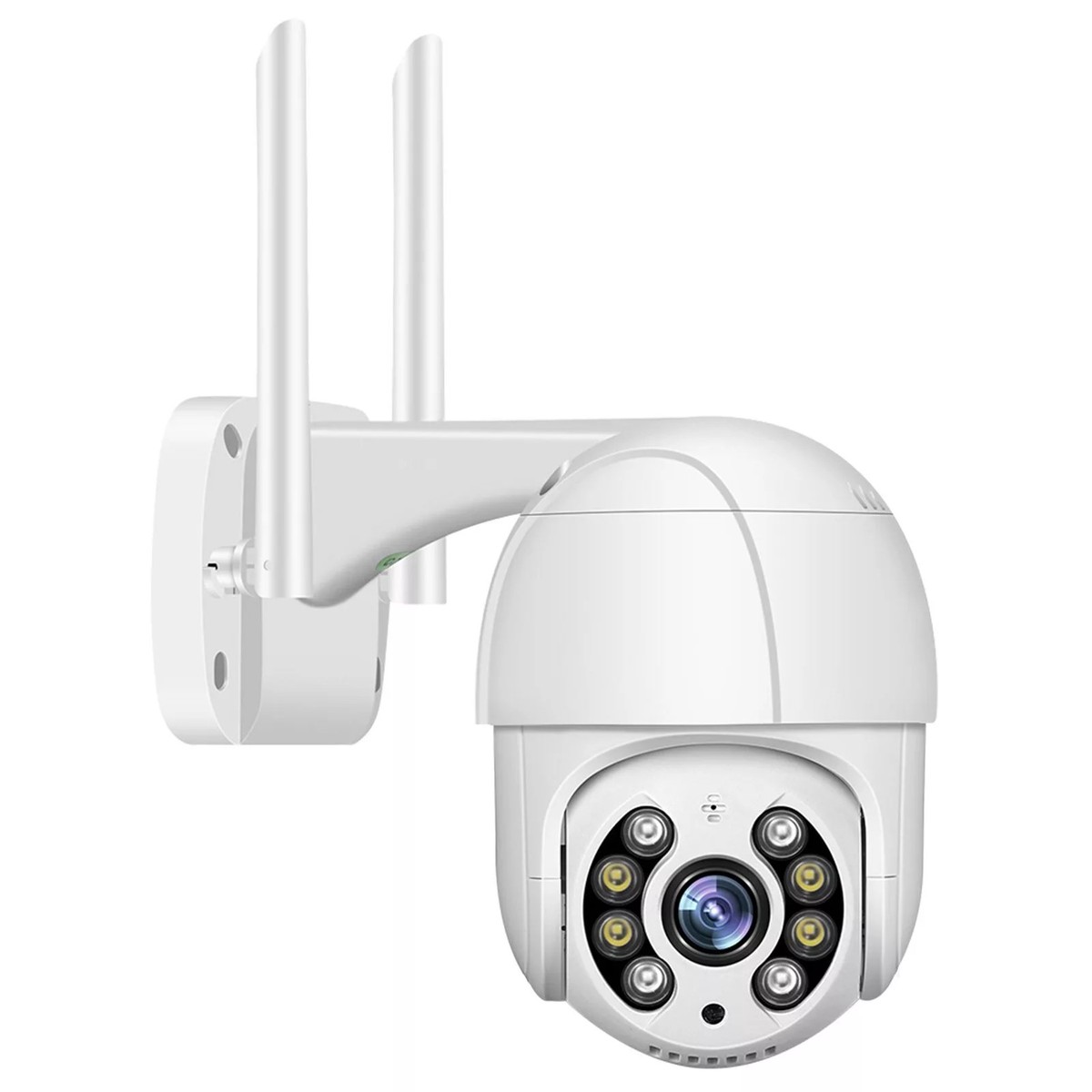 1080P 2MP PTZ Outdoor Waterproof Security Camera with Night Vision Motion Detection Remote Access and Two-Way Audio