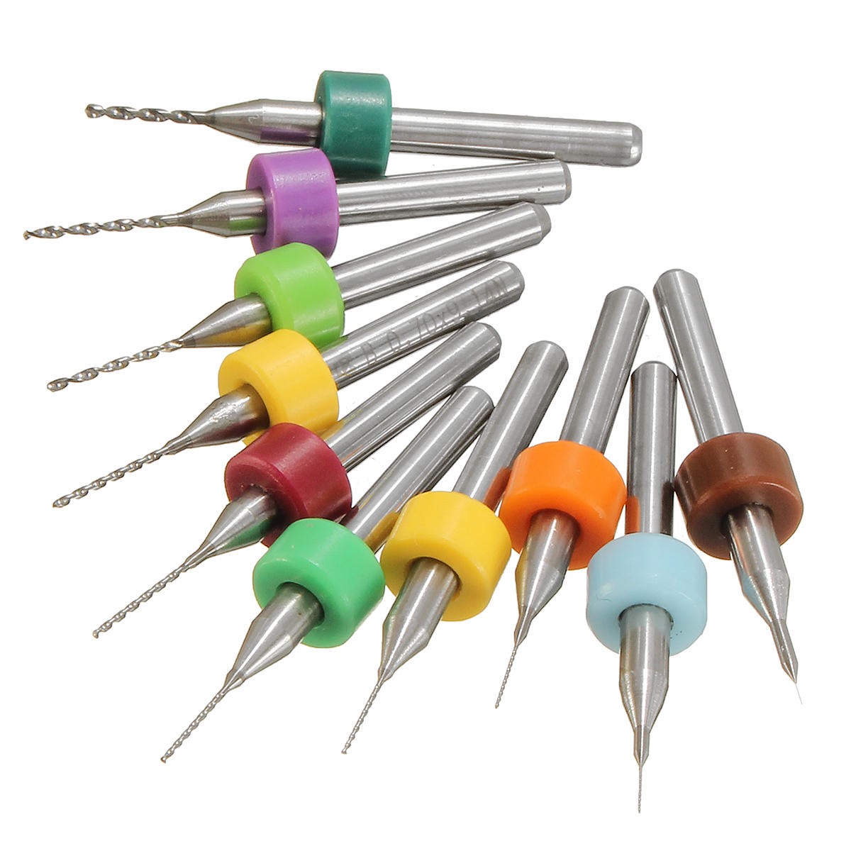 10Pcs Pack of 10mm Solid Carbide Drill Bits for 3D Printer