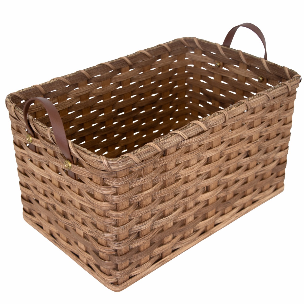 Amish-Made Handwoven Toy Basket Large