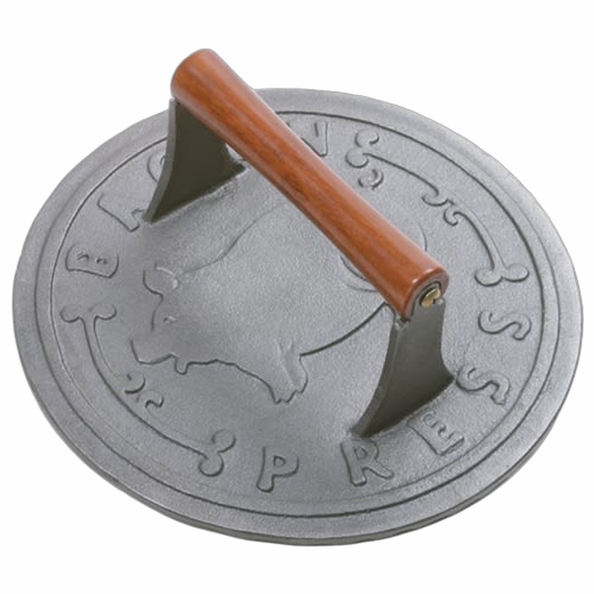Cast Iron Bacon Grill Press