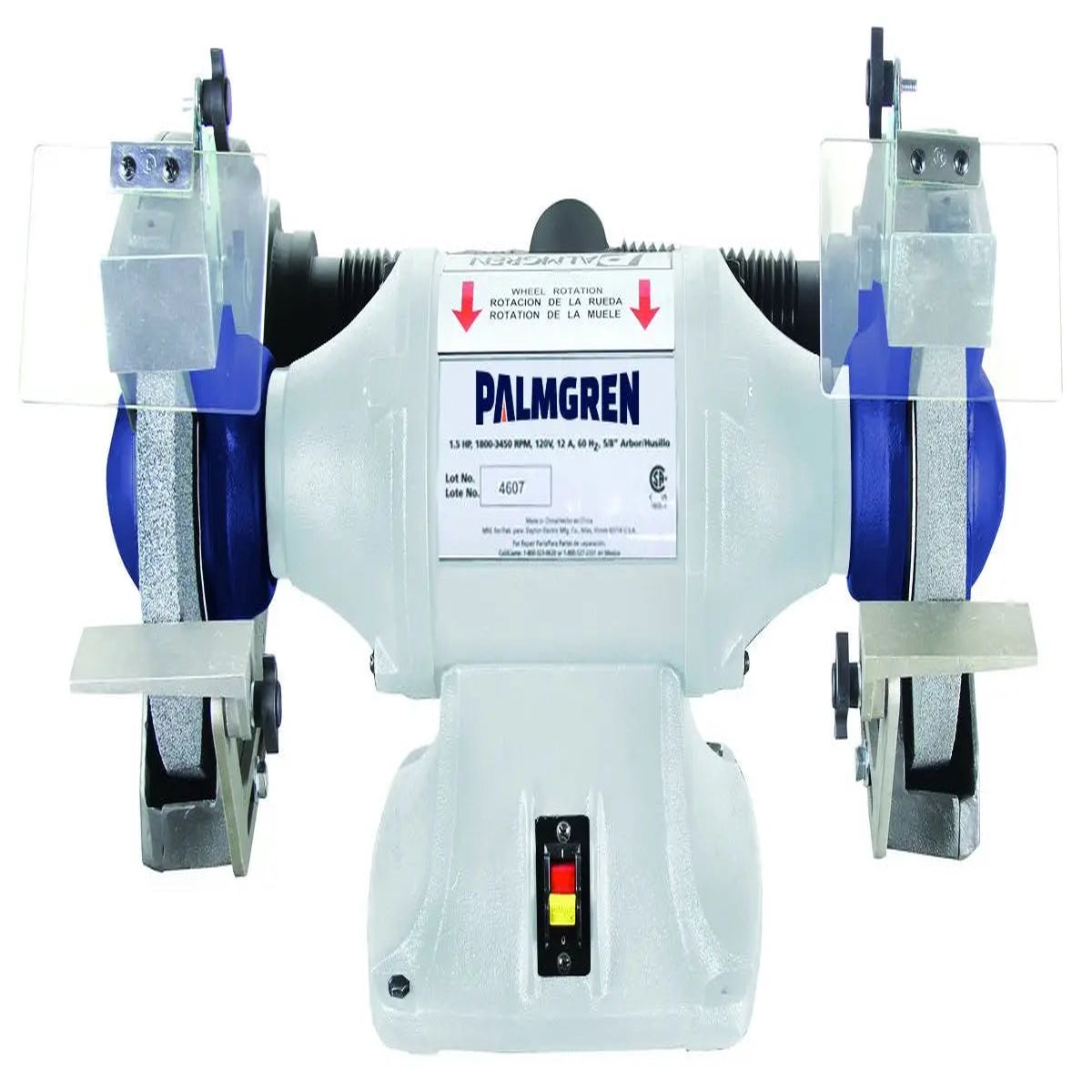 10 3 Phase Bench Grinder WDust Collection