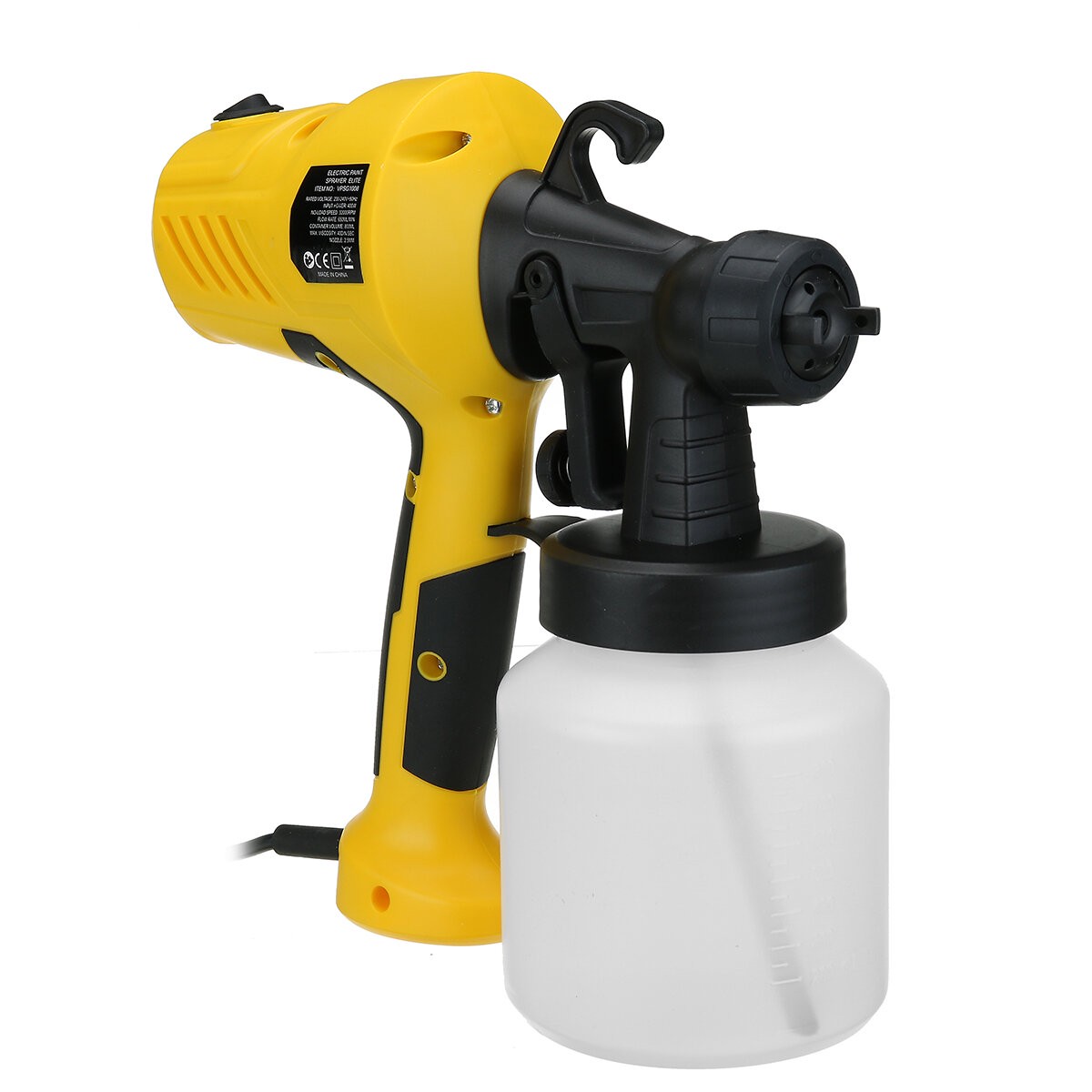 400W Electric Paint Sprayer Gun 8211 Ideal for Furniture and Wall Painting