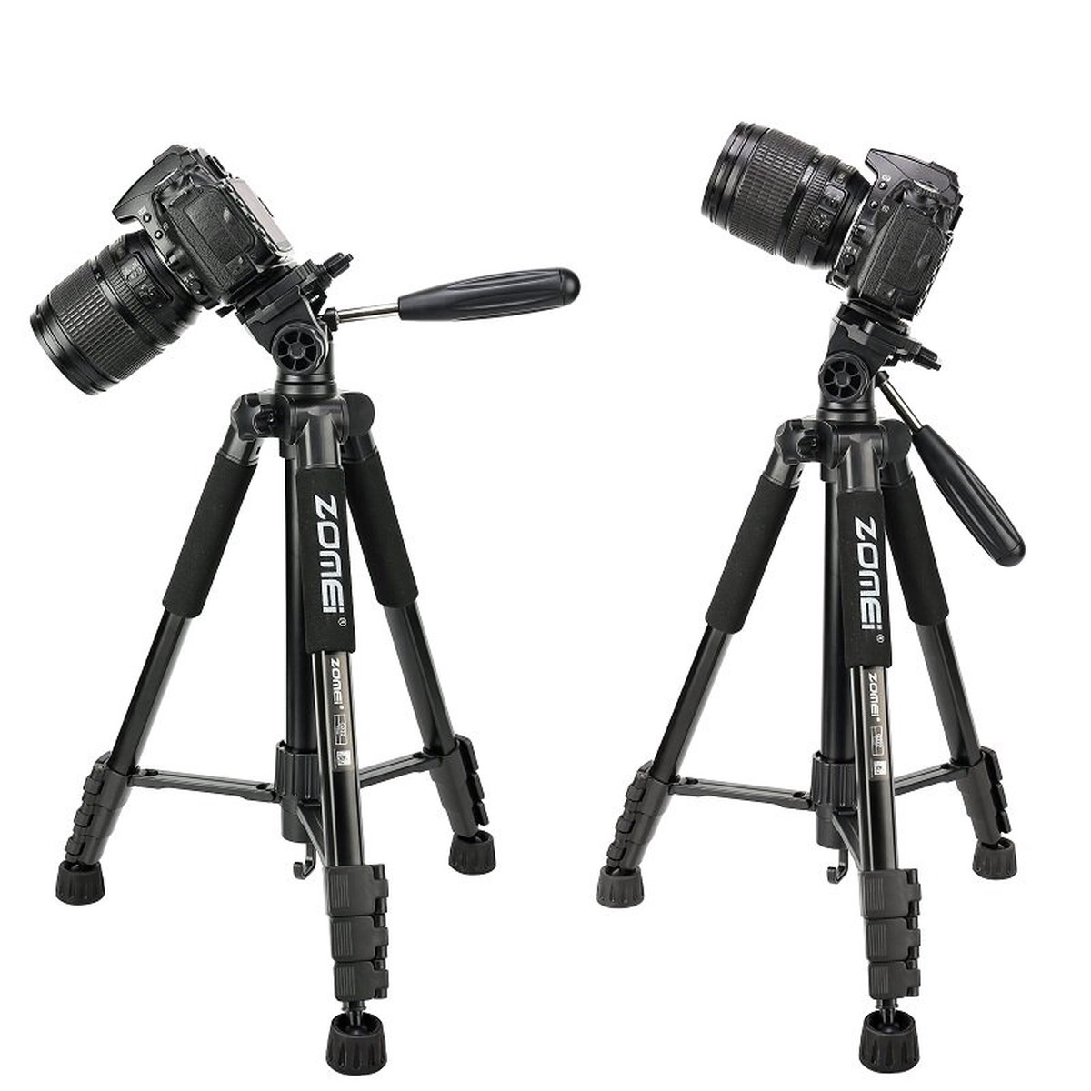 ZOMEI Q222 Professional TripodMonopod 8211 Versatile Stand for DSLR Smartphone Projector