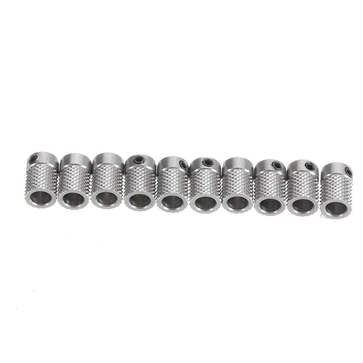 10Pcs Stainless Steel UM2 Knurled Extruder Drive Gear for 3D Printer Feeder Part