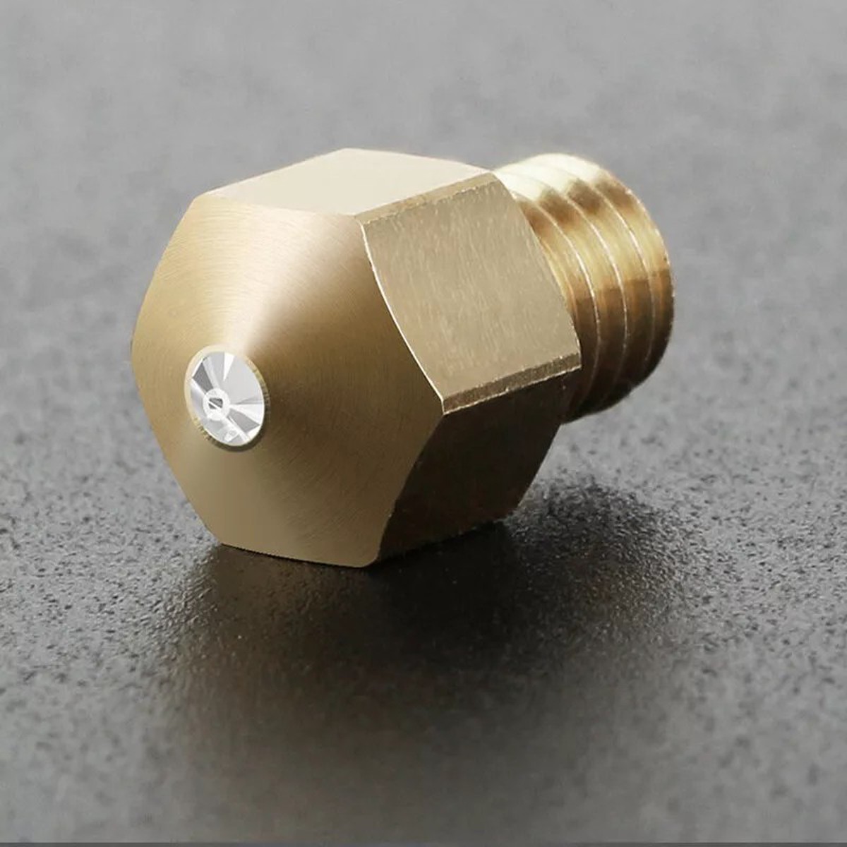 04mm High-Temperature V6 Nozzle with RubySapphire for 175MM Filament 8211 Suitable for PETGABSPEIPEEKNYLON in 3D Printers