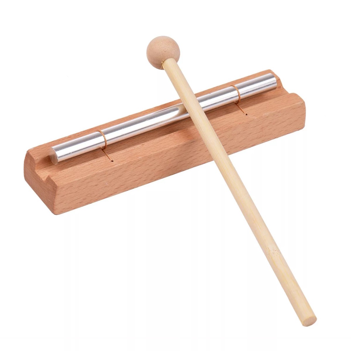 1-Tone Wooden Chimes Quality Percussion Instrument with Mallet
