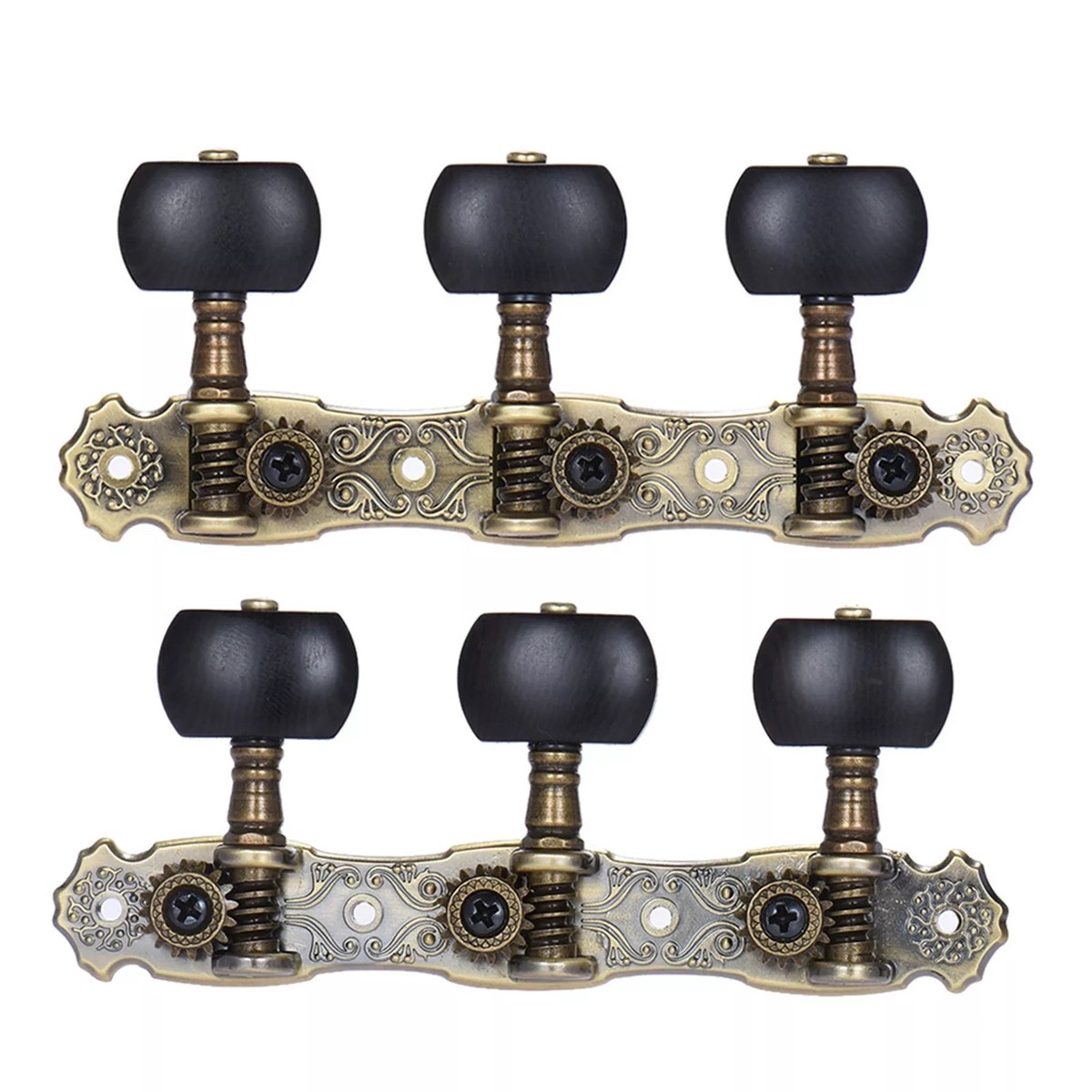 2 Pcs Alice Bronze Plated Guitar Tuning Pegs 8211 Acoustic Machine Heads Left 038 Right