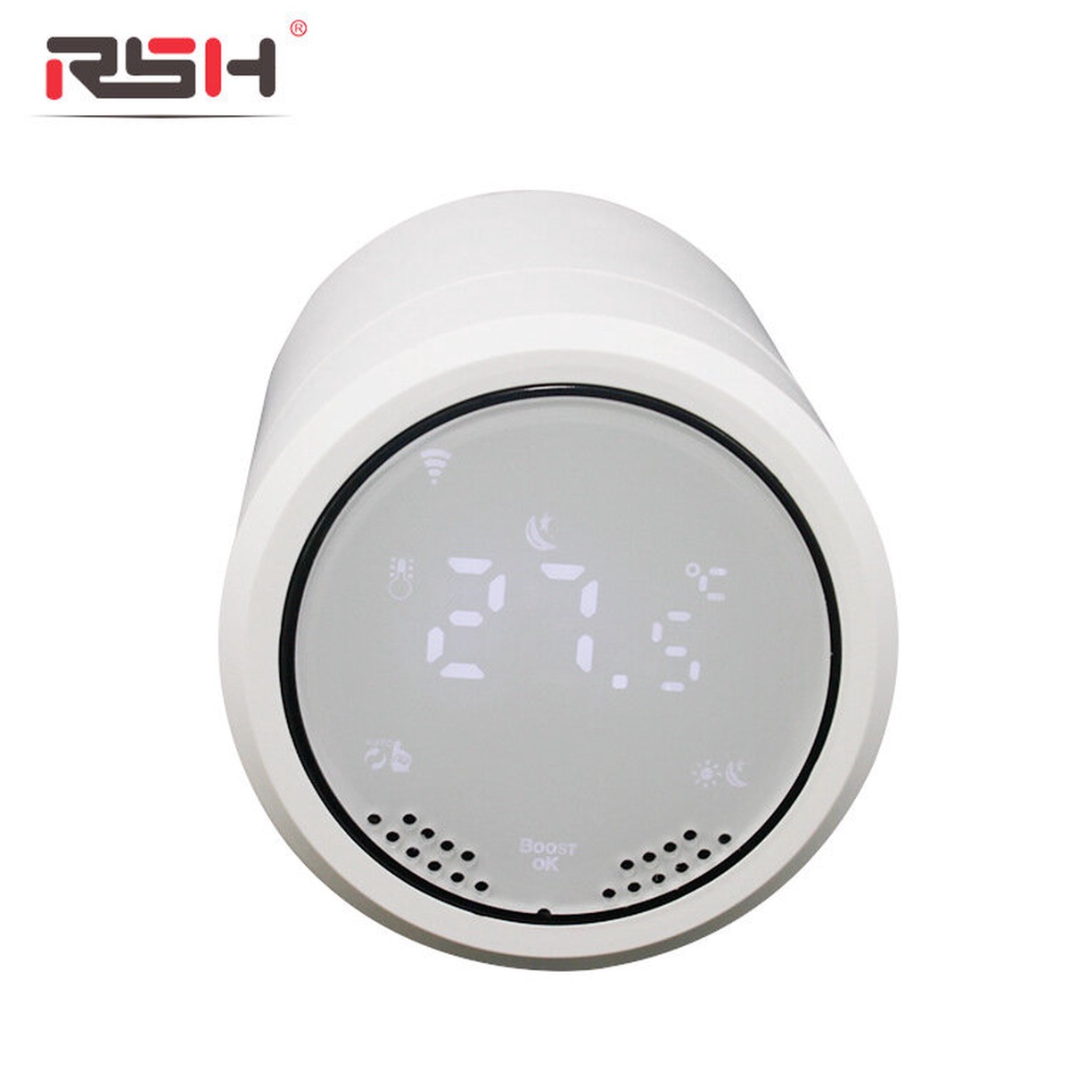 ZigBee 30 Thermostatic Radiator Touch Display 038 Smart Temperature Control