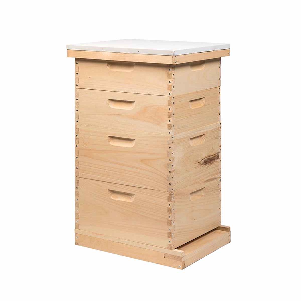 10-Frame Complete Combo Beehive Kit - Amish Made
