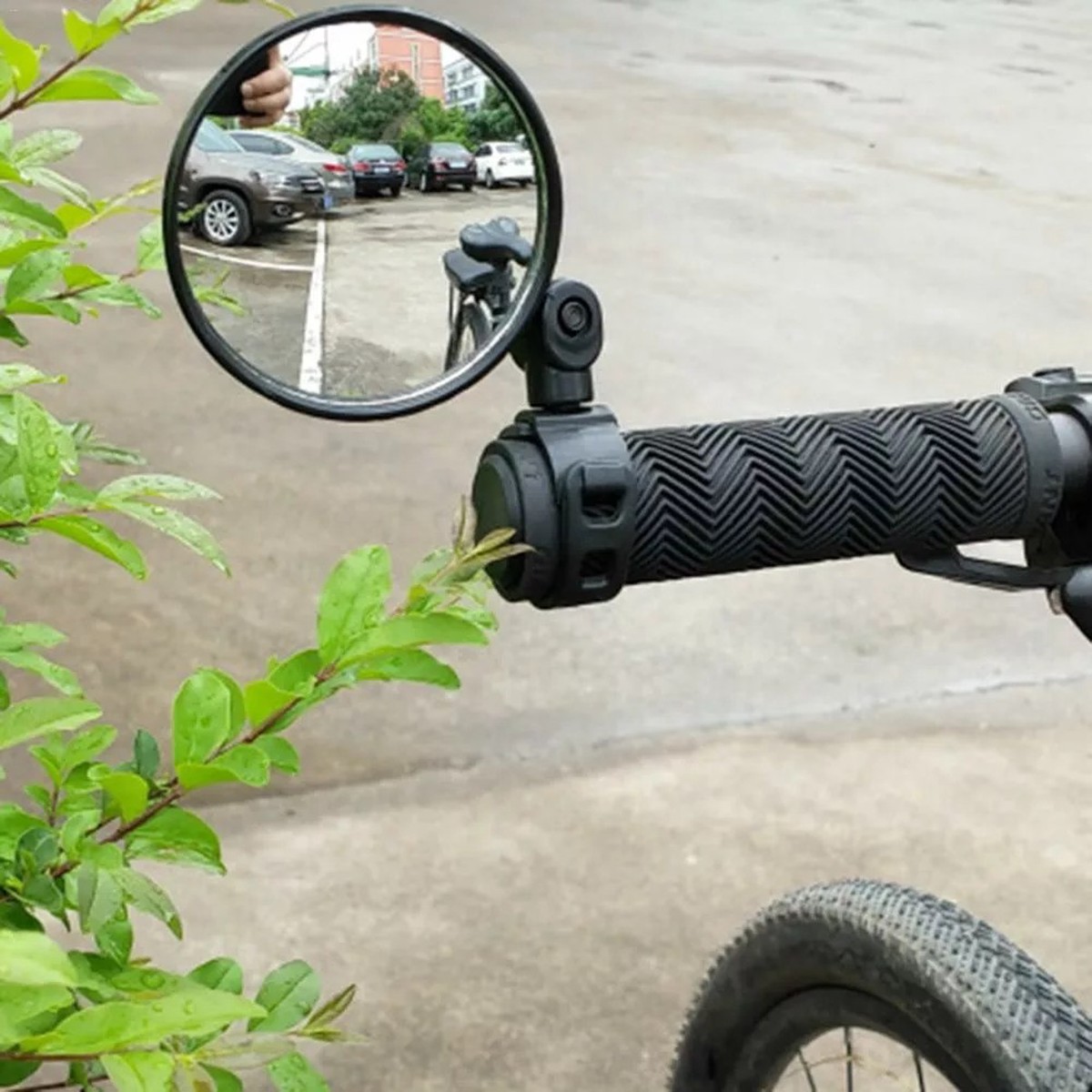 Wide-Angle Rearview Bicycle Mirrors