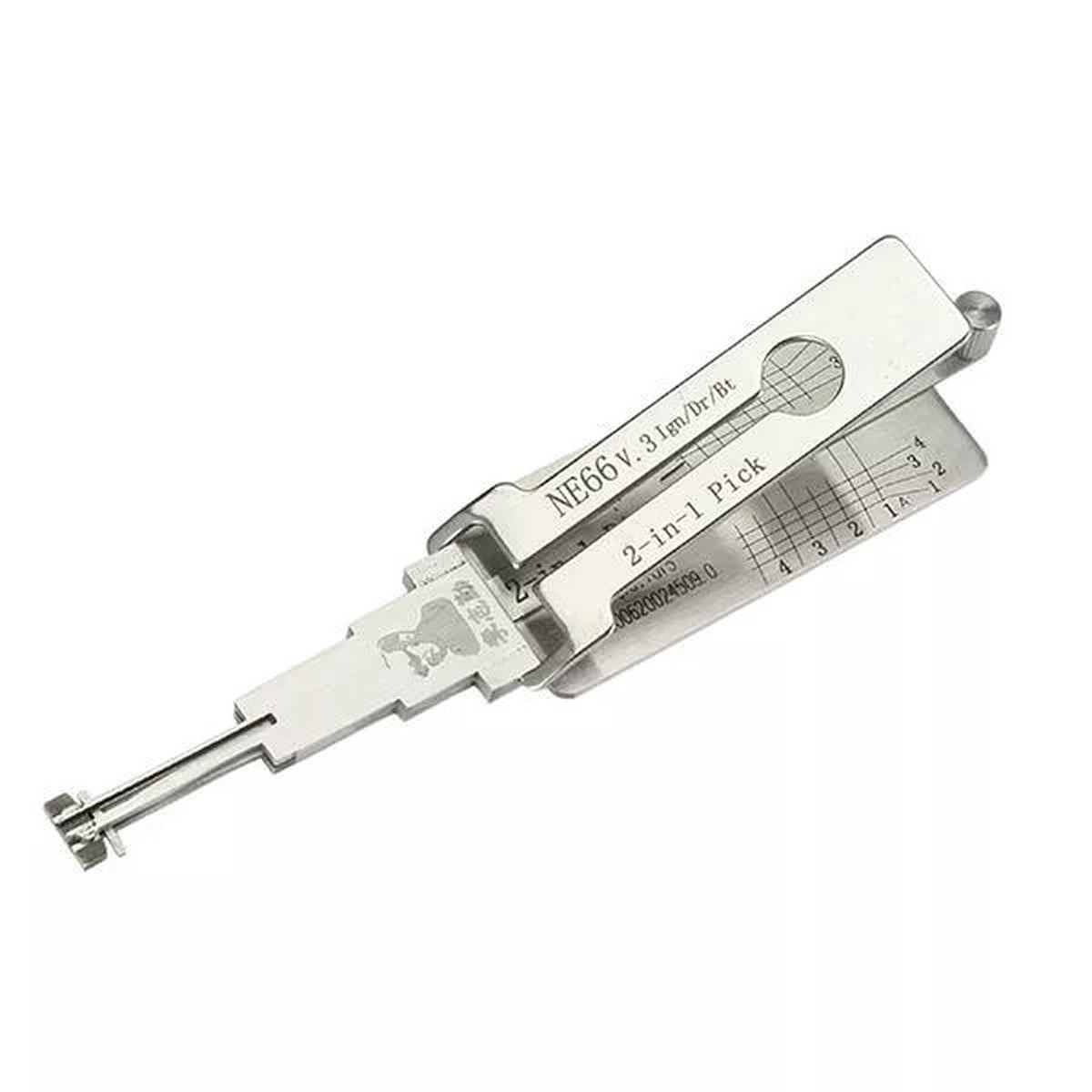 Volvo 2-in-1 Car Door Lock Pick and Decoder Tool