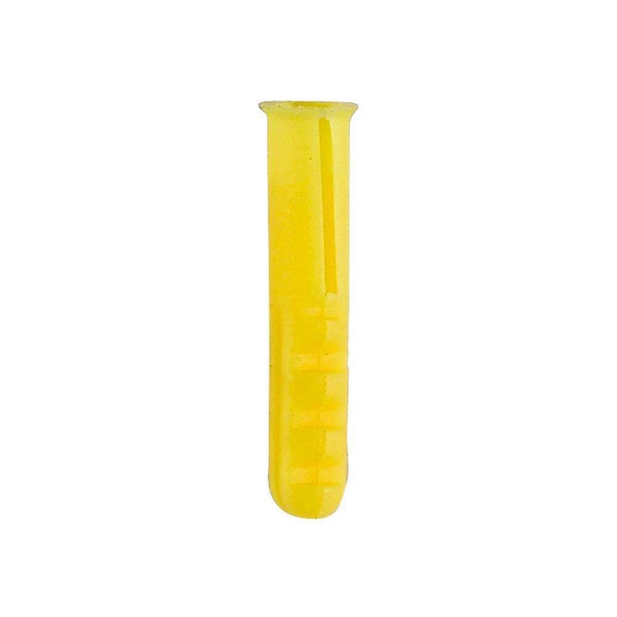 Timco Yellow Plastic Plug - Yellow - 100 Pieces
