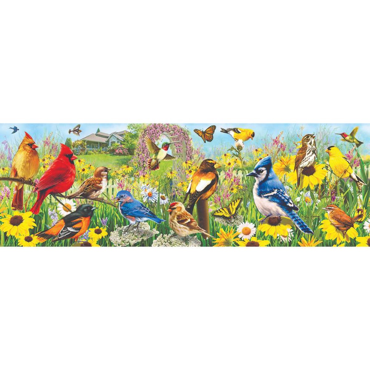 Backyard Birds Jigsaw Puzzle - 1000Pcs