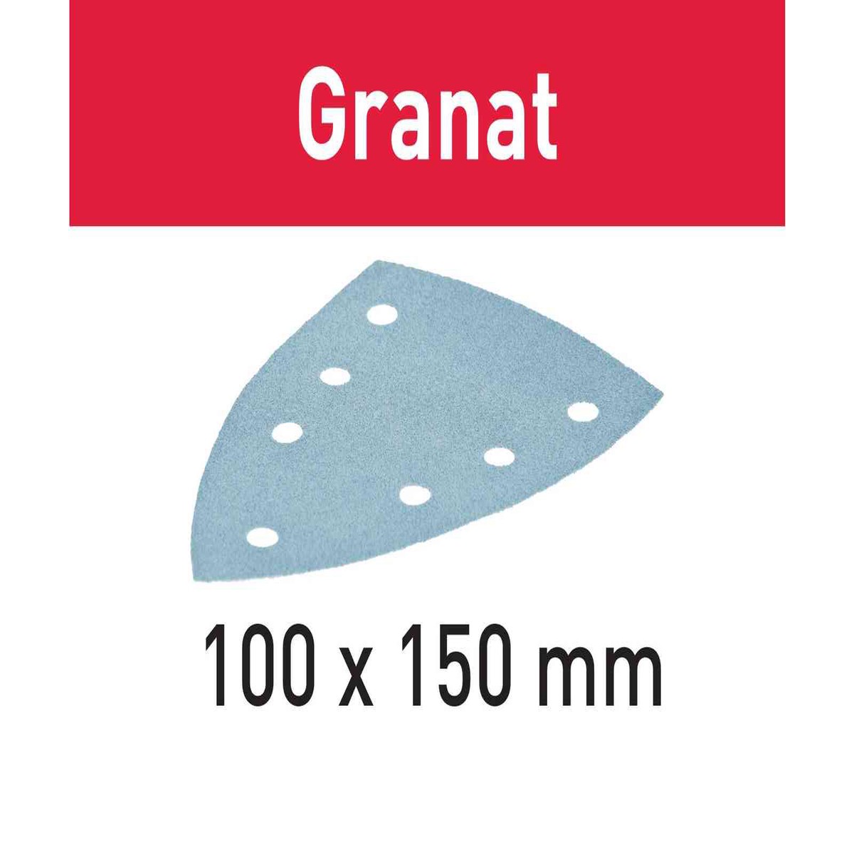 Slippapper STF DELTA7 P150 GR100 Granat